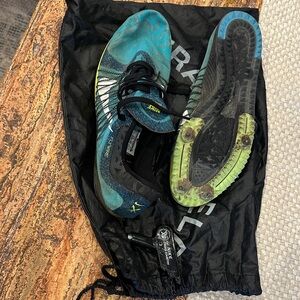 Nike Blue and Black track and field shoes